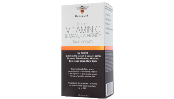 Honeylab 5 In 1 Vitamin C And Mianuka Honey Face
Serum
