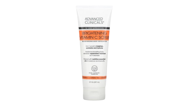 Advanced Clinicals Brightening Vitamin C Scrub