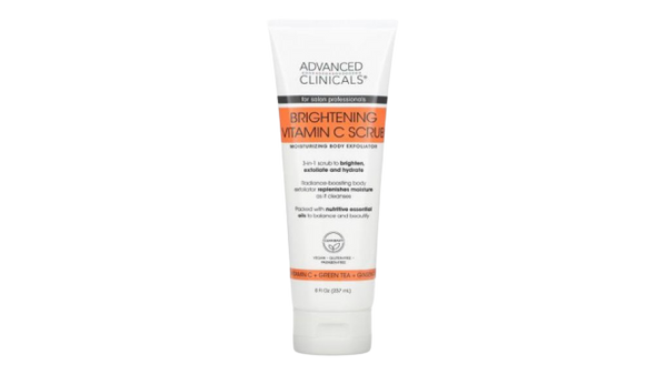 Advanced Clinicals Brightening Vitamin C Scrub