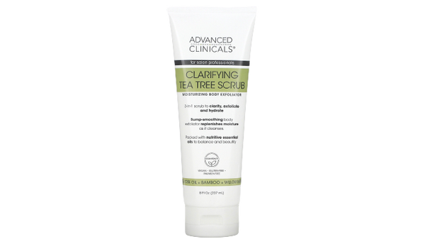 Advanced Clinicals Clarifying Tea Tree Scrub