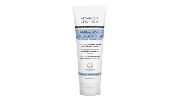 Advanced Clinicals Anti-Aging Collagen Scrub