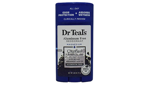 Dr Teals Aluminum Free Deodorant Charcoal