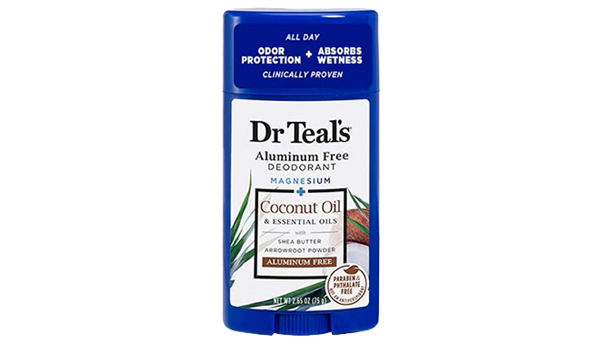 Dr Teals Aluminium Free Deodorant Coconut Oil