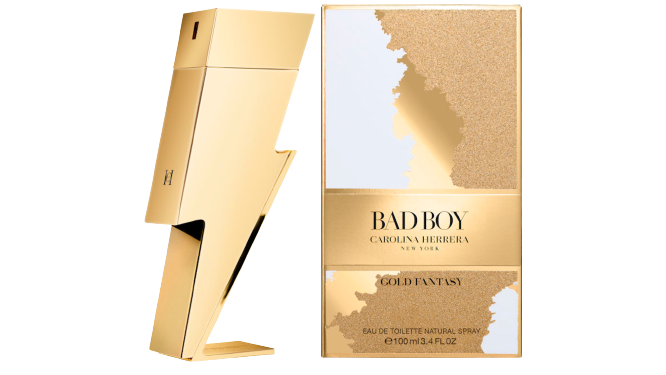 Carolina Herrera Gold Fantasy Bad Boy