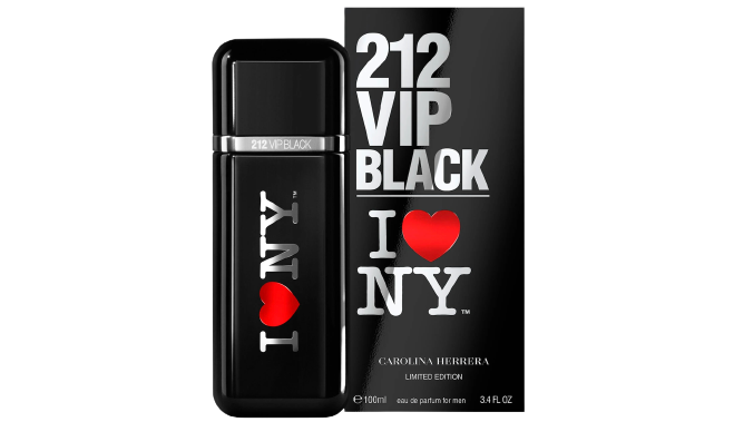 212 Vip Black I Love New York Carolina Herrera