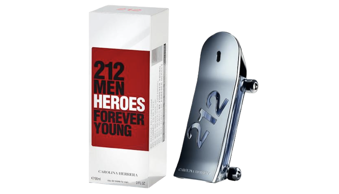 212 Men Heroes Forever Young Carolina Herrera