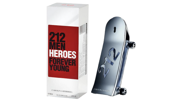 212 Men Heroes Forever Young Carolina Herrera