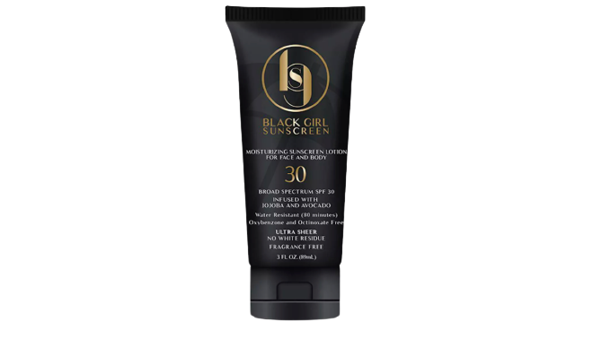 Black Girl Sun Screen Spf 30
