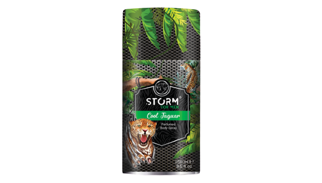 Storm For Men Cool Jaguar Body Spray