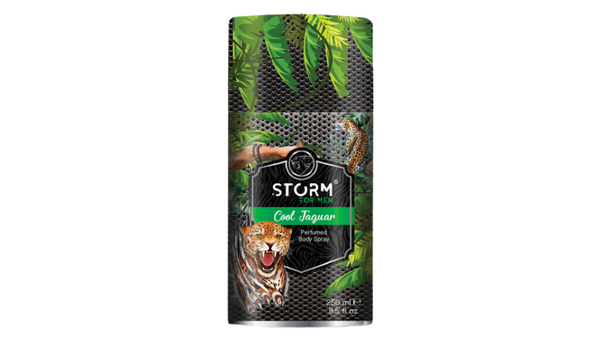 Storm For Men Cool Jaguar Body Spray