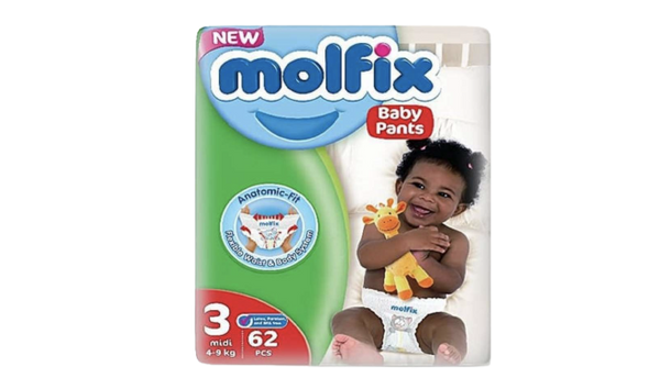 Molfix Baby Pants 3 Midi 4-9Kg