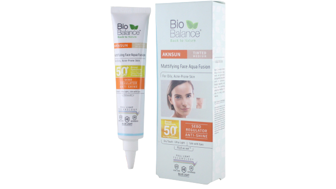 Bio Balance Aknsun Mattifying Face Aqua Fusion