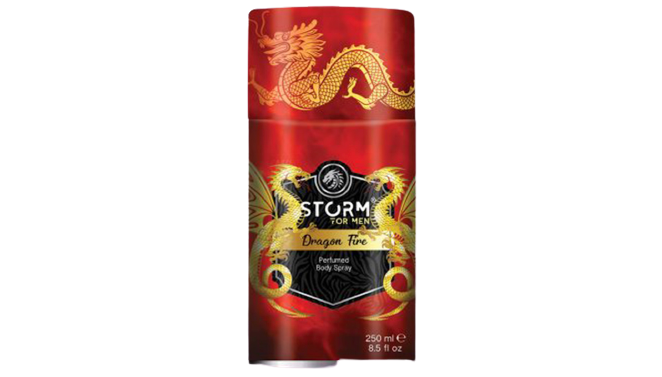 Storm For Men Dragon Fire Body Spray