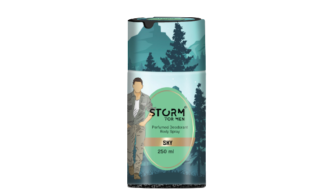 Storm For Men Body Spray Sky