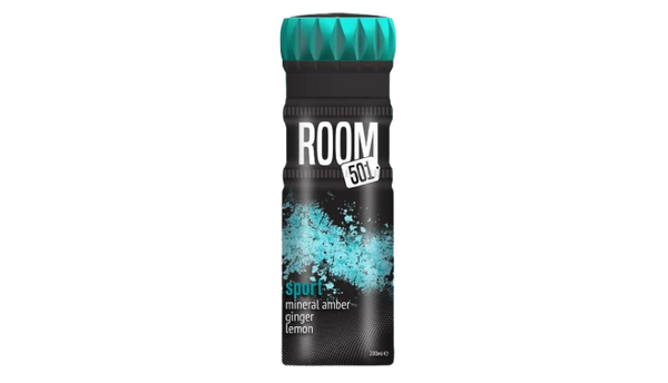 Room 501 Sport Mineral Amber Ginger Lemon