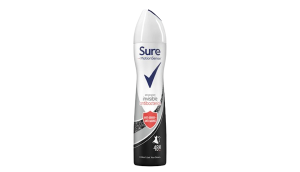 Sure Body Spray Invisible Anti Bacteria
