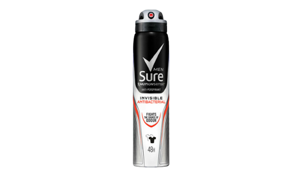 Sure Invisible Anti Bacterial Body Spray