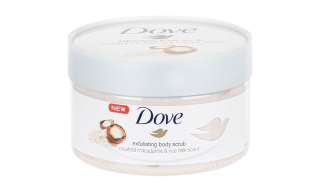 Dove Exfoliating Body Scrub Crushed Macadamia