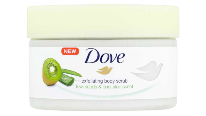 Dove Exfoliating Body Scrub Kiwi And Aloe Scent