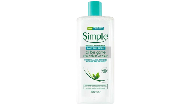 Simple Oil Be Gone Micellar Water