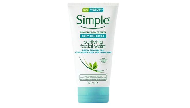 Simple Purifying Facial Wash Daily Detox