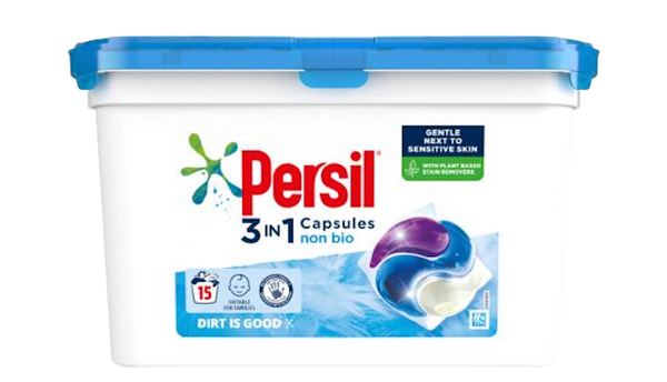 Persil 3 In 1 Capsules Non Bio Blue