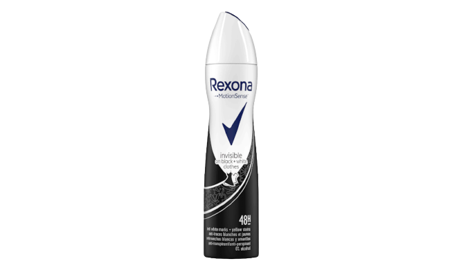 Rexona Invisible Black + White Clothes Spray