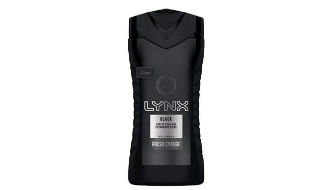 Lynx Black Fresh Charge Body Wash