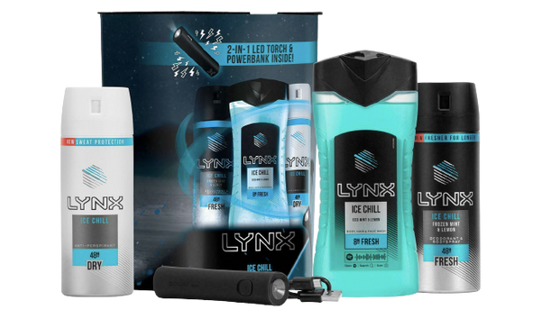 Lynx Gift Set With 2-In-1 Led Torch And Powerbank