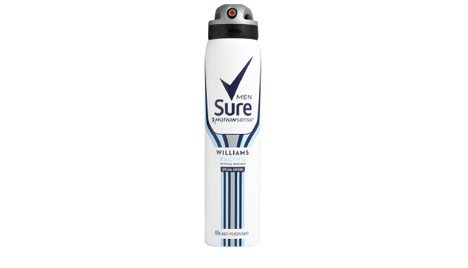 Sure Williams Racing Anti Perspirant