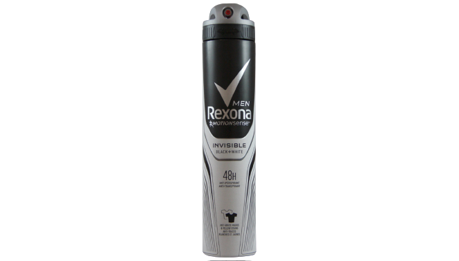 Rexona Men Invisible Black And White