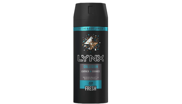 Lynx Collision Leather+Cookies Body Spray