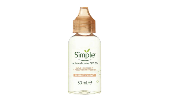 Simple Radiance Booster Spf30