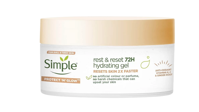Simple Rest & Reset 72H Hydrating Gel