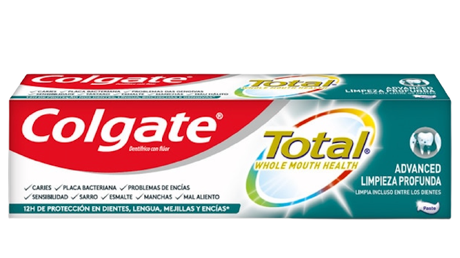 Colgate Total Whole Mouth Health Limpieza