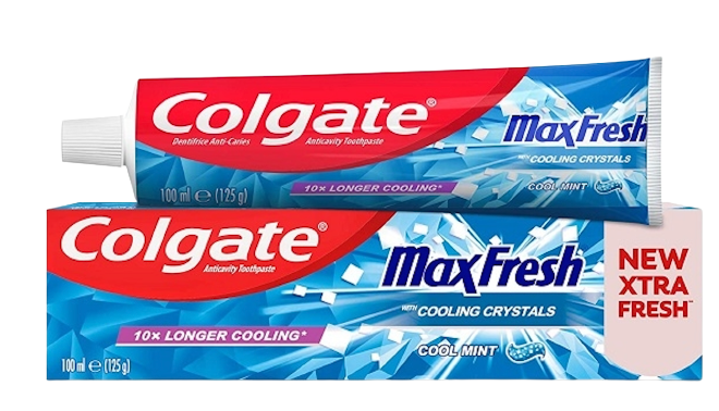 Colgate Maxfresh Coling Crystals Cool Mint