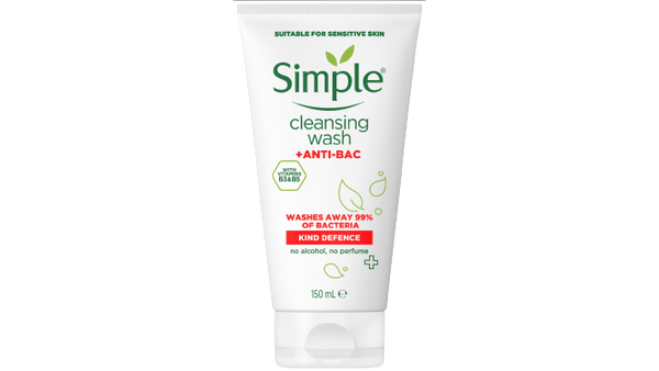 Simple Cleansing Wash +Anti-Bac