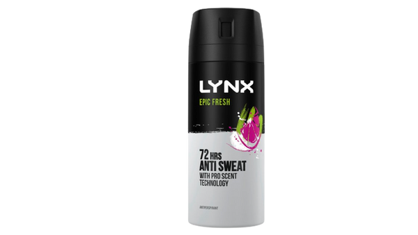 Lynx Epic Fresh 72 Hrs Anti Sweat Spray