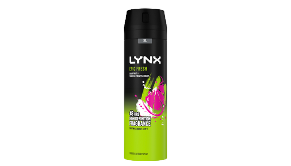 Lynx Epic Fresh 48Hrs High Definition Fragrance