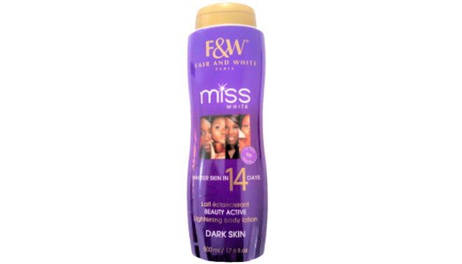 Fair And White Miss White Lotion Purple