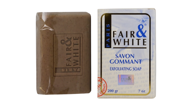 Fair And White Savon Gommant Soap