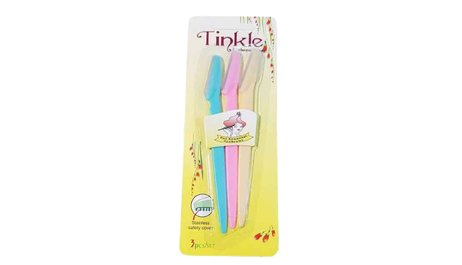 Tinkle Eye Brow Razor 3Pcs Set
