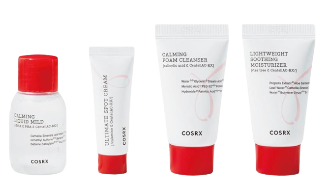 Cosrx Acne Hero Kit Mild 4-Step
