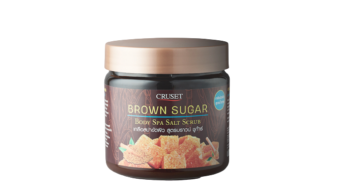 Cruset Brown Sugar Body Spa Salt Scrub