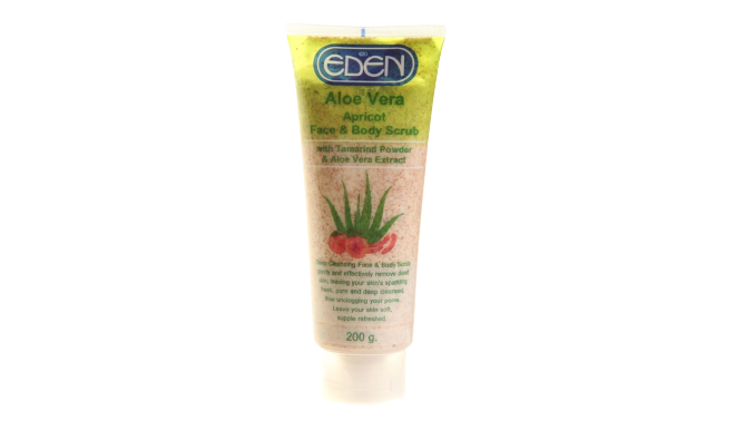 Eden Aloe Vera Face And Body Scrub