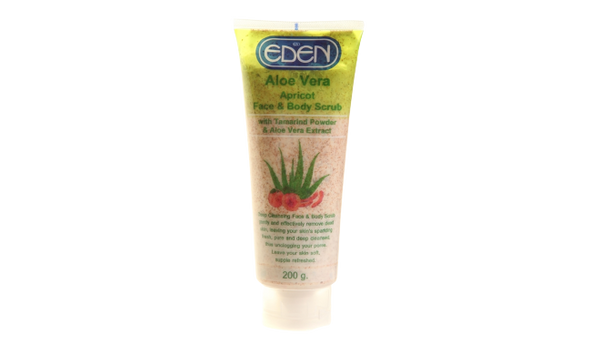 Eden Aloe Vera Face And Body Scrub