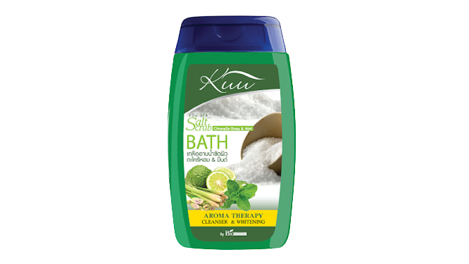 Kuu Spa Citronella Grass & Mint Scrub