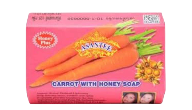 Asantee Carrot And Honey Soap