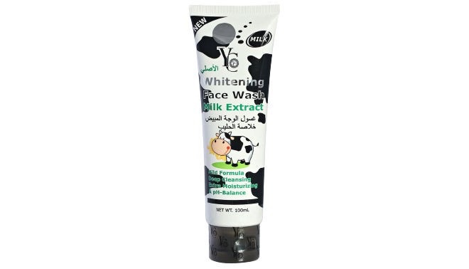 Yc Whitening Face Wash Milk Extract