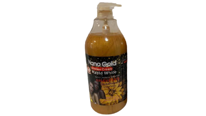 Nano Gold Rapid White Shower Cream